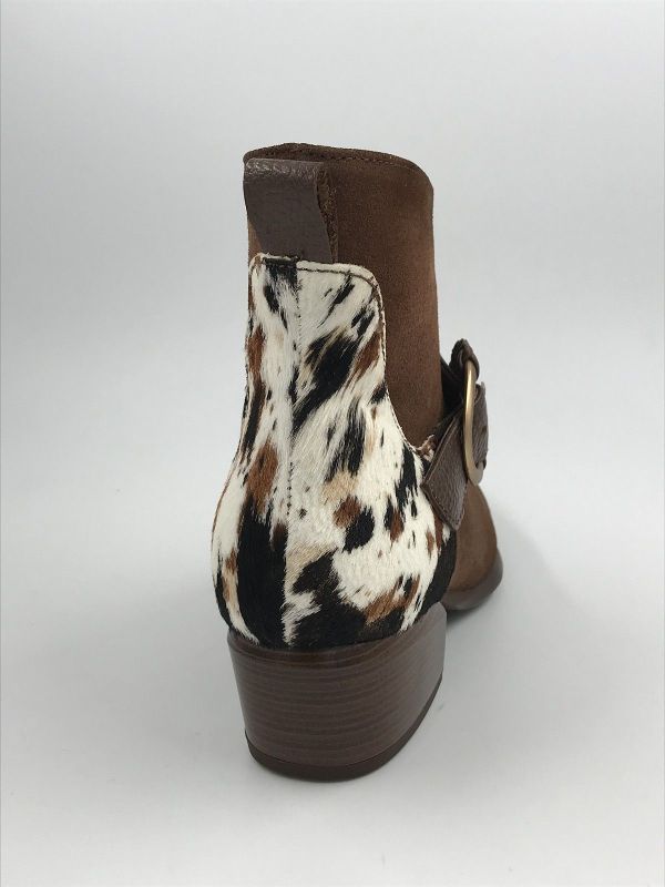 Hispanitas KLaars suède bruin (HI254256 verona velour avellana) - Stiletto Schoenen (Oudenaarde)