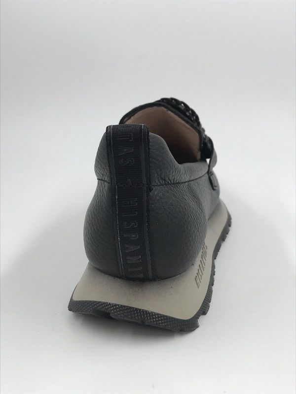 Hispanitas moc led zwart (HI254238 kansas bolero black) - Stiletto Schoenen (Oudenaarde)