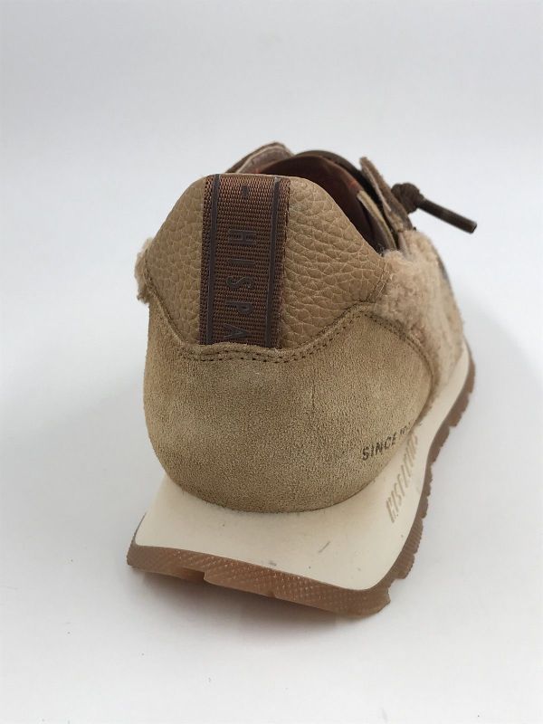 Hispanitas sneaker led/wol camel (HI254209 bolero avellana tedi biscuit) - Stiletto Schoenen (Oudenaarde)