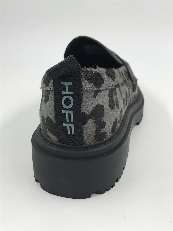 Hoff dam moc leopard grijs (leopard gris) - Stiletto Schoenen (Oudenaarde)