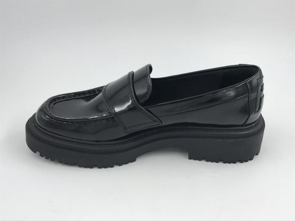 Hoff dam moc zwart (school negro) - Stiletto Schoenen (Oudenaarde)