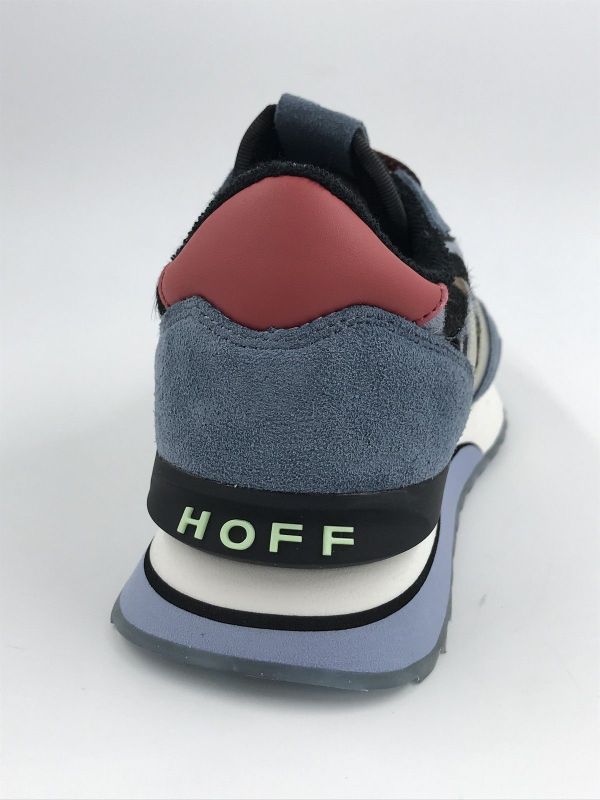 Hoff dam run multi blauw (Art blue) - Stiletto Schoenen (Oudenaarde)