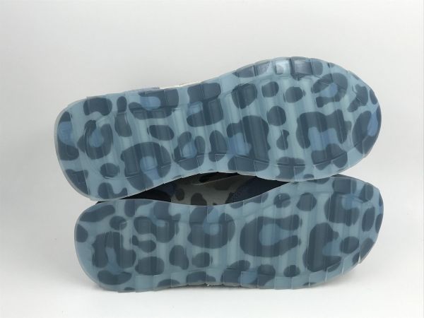 Hoff dam run multi blauw (Art blue) - Stiletto Schoenen (Oudenaarde)