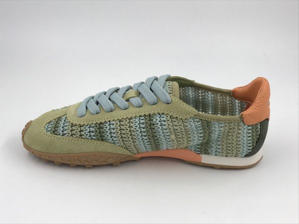 Hoff dam run woven mint (bridge woven mint) - Stiletto Schoenen (Oudenaarde)