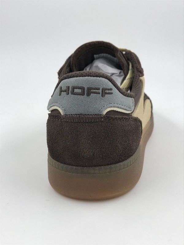 Hoff dam sneaker multi bruin (park chocolate) - Stiletto Schoenen (Oudenaarde)