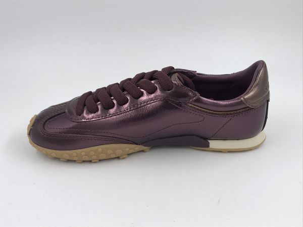 Hoff dam sneaker multi met bordeaux (bridge metallics burgundy) - Stiletto Schoenen (Oudenaarde)