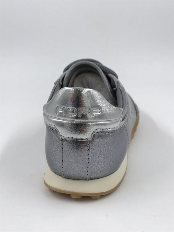 Hoff dam sneaker multi metallic zilver (bridge metallics silver) - Stiletto Schoenen (Oudenaarde)