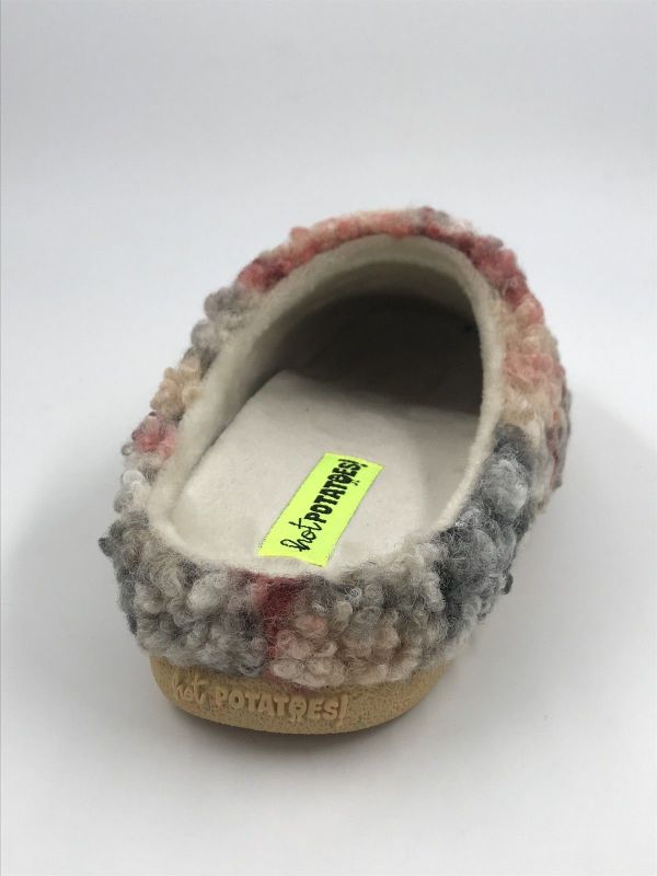 hot potatoes dam pantoffel beige (HP92208 beige multi) - Stiletto Schoenen (Oudenaarde)