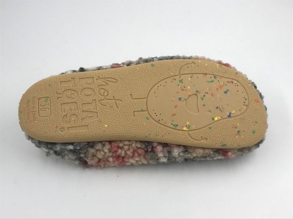 hot potatoes dam pantoffel beige (HP92208 beige multi) - Stiletto Schoenen (Oudenaarde)