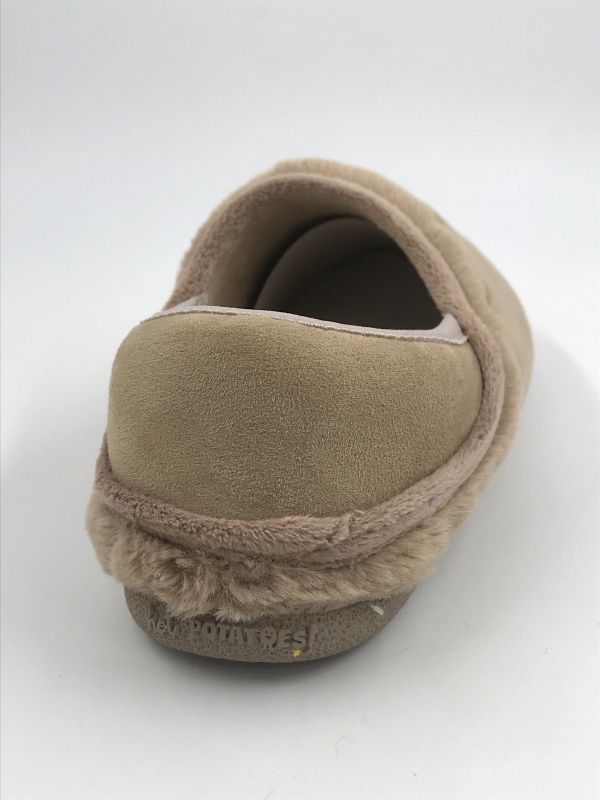 hot potatoes dam pantoffel beige (HP92260 beige) - Stiletto Schoenen (Oudenaarde)