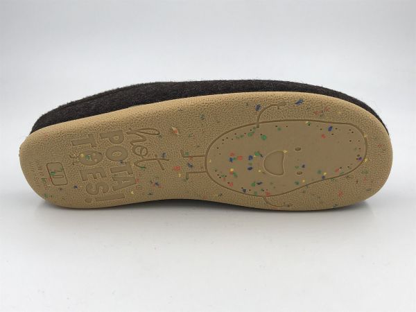 hot potatoes her pantoffel bruin (HP92209 brown) - Stiletto Schoenen (Oudenaarde)