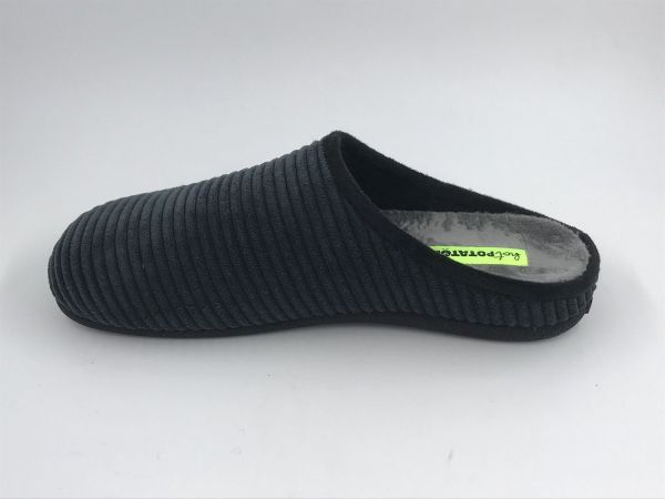 hot potatoes her pantoffel zwart (HP92207 black) - Stiletto Schoenen (Oudenaarde)