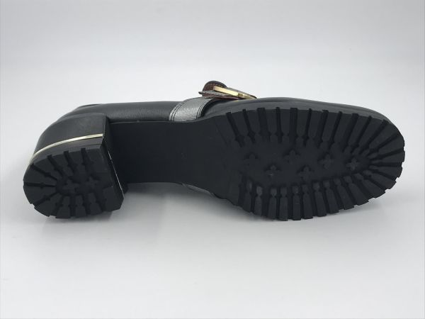 JJ dam moc led zwart (17WG02L2) - Stiletto Schoenen (Oudenaarde)