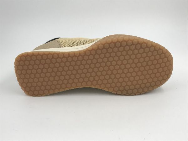 Kehnoo dam runner textiel goud/zwart (KW9763 gold/black) - Stiletto Schoenen (Oudenaarde)