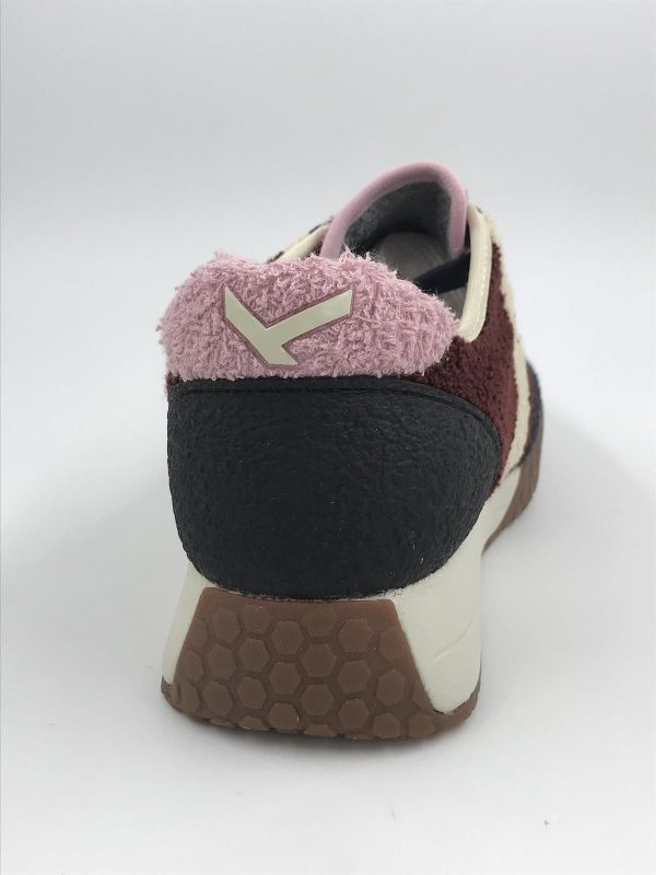 Kehnoo dam runner textiel navy/bordeau (w24111kw9724 navy/bordeaux) - Stiletto Schoenen (Oudenaarde)