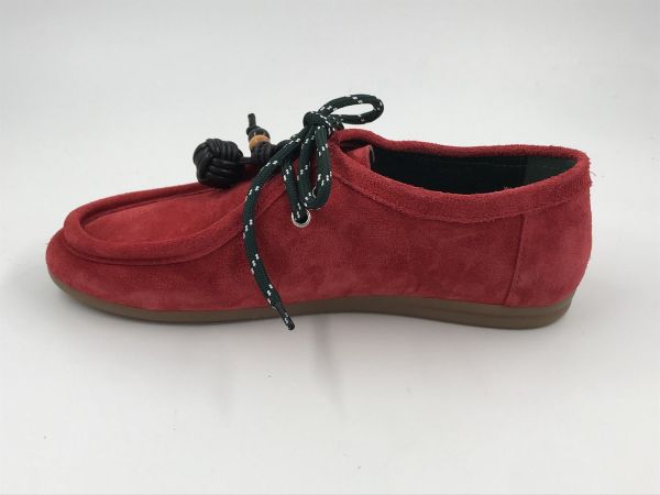 Kirruna dam mol suède rood (Forest 04) - Stiletto Schoenen (Oudenaarde)