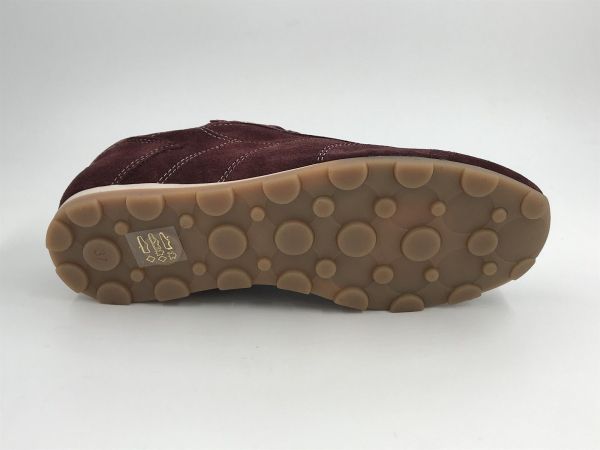 Kirruna dam sneaker suède bordeau (Terra 02) - Stiletto Schoenen (Oudenaarde)