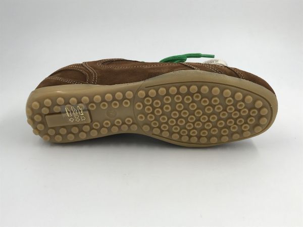 Kirruna dam sneaker suède bruin (Horizon 02) - Stiletto Schoenen (Oudenaarde)