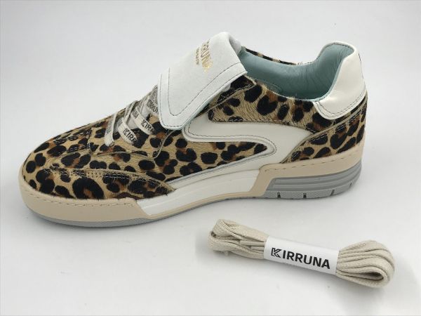 Kirruna dam sneaker suède luipaard (Gulf 03) - Stiletto Schoenen (Oudenaarde)