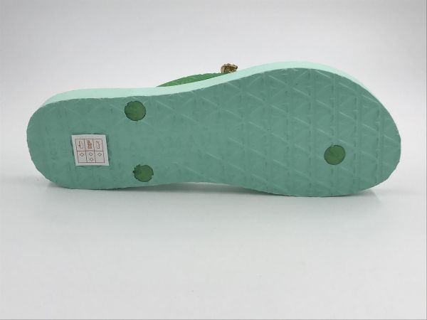 Lazamani dam slipper beach mint (LA77004 mint) - Stiletto Schoenen (Oudenaarde)