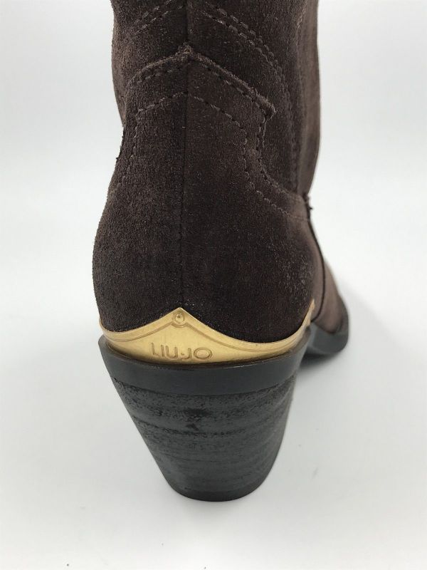 Liu Jo dam Llaars suède bruin (SF6089PX002S3365 austin 05 suède moka) - Stiletto Schoenen (Oudenaarde)