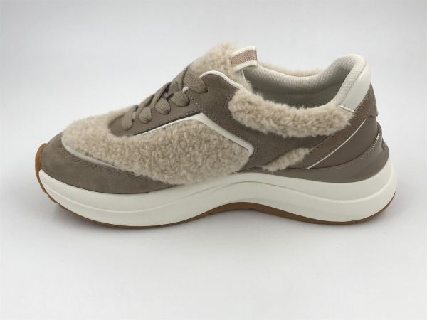 Liu Jo dam runner led wol bruin multi (BF6029TX554S4182 stardust 01 curly fur) - Stiletto Schoenen (Oudenaarde)