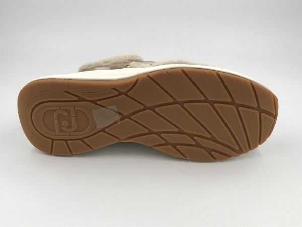 Liu Jo dam runner led wol bruin multi (BF6029TX554S4182 stardust 01 curly fur) - Stiletto Schoenen (Oudenaarde)