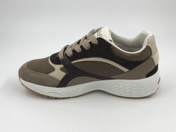 Liu Jo dam runner suède bruin multi (BF6063PX030S4178 trixie 01 calf leather) - Stiletto Schoenen (Oudenaarde)