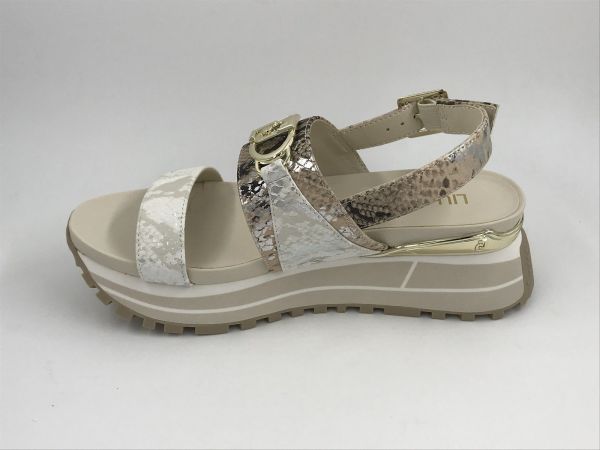 Liu Jo dam sand led python (BA5081EX289S3604 maxi wonder 30 sand) - Stiletto Schoenen (Oudenaarde)