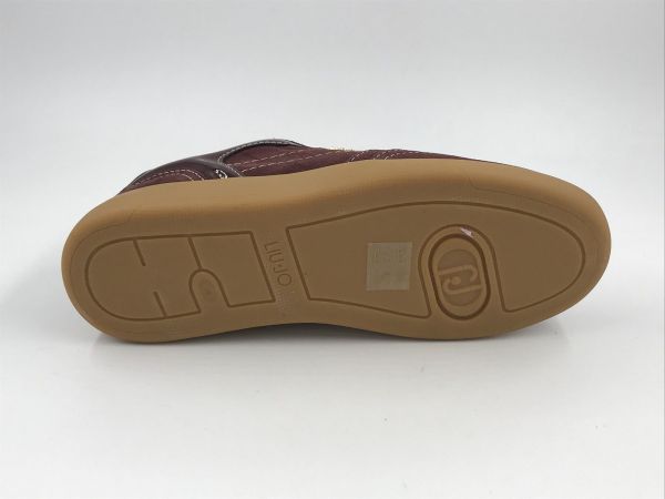 Liu Jo dam sneaker suède bordeaux (BF6045PX245S3805 connor 01 cow suède) - Stiletto Schoenen (Oudenaarde)