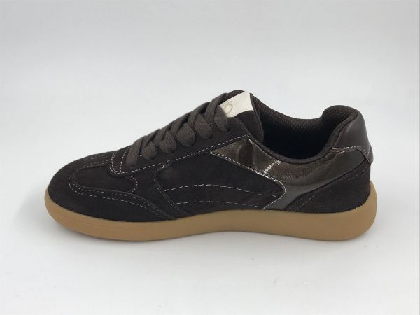 Liu Jo dam sneaker suède bruin (BF6045PX245S3365 connor 01 cow suède) - Stiletto Schoenen (Oudenaarde)