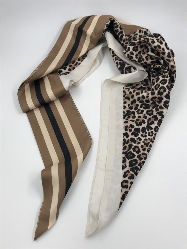 Liu Jo foulard luipaard (2A6046T2745 triangolo bandeaux animalier) - Stiletto Schoenen (Oudenaarde)