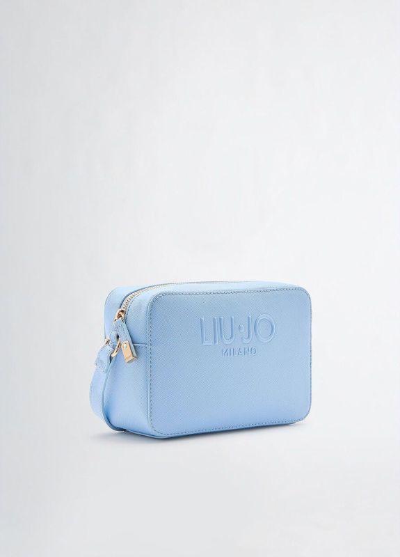 Liu Jo handtas blauw (AA5153E0087 camera case cielo) - Stiletto Schoenen (Oudenaarde)