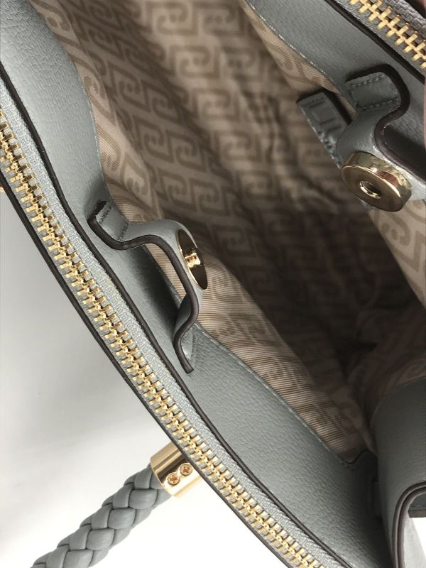 Liu Jo handtas blauw (AA6069E1012 satchel cloud) - Stiletto Schoenen (Oudenaarde)