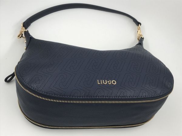 Liu Jo handtas blauw (AA6133ES026 hobo dress blue) - Stiletto Schoenen (Oudenaarde)