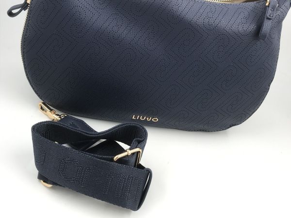 Liu Jo handtas blauw (AA6133ES026 hobo dress blue) - Stiletto Schoenen (Oudenaarde)