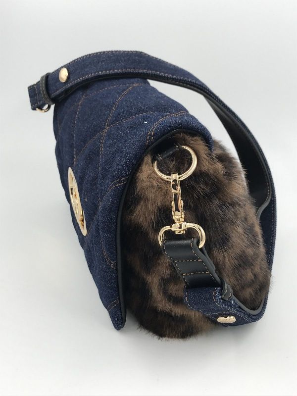 Liu Jo handtas blu denim (AF6148E1164 00770 M crossbody blu denim) - Stiletto Schoenen (Oudenaarde)