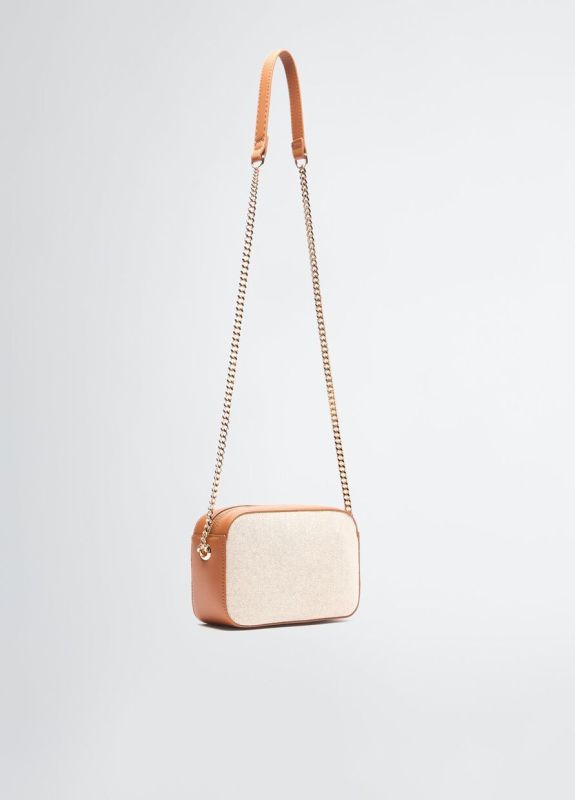 Liu Jo handtas camel/beige (AA5001T3136  camera case bran) - Stiletto Schoenen (Oudenaarde)