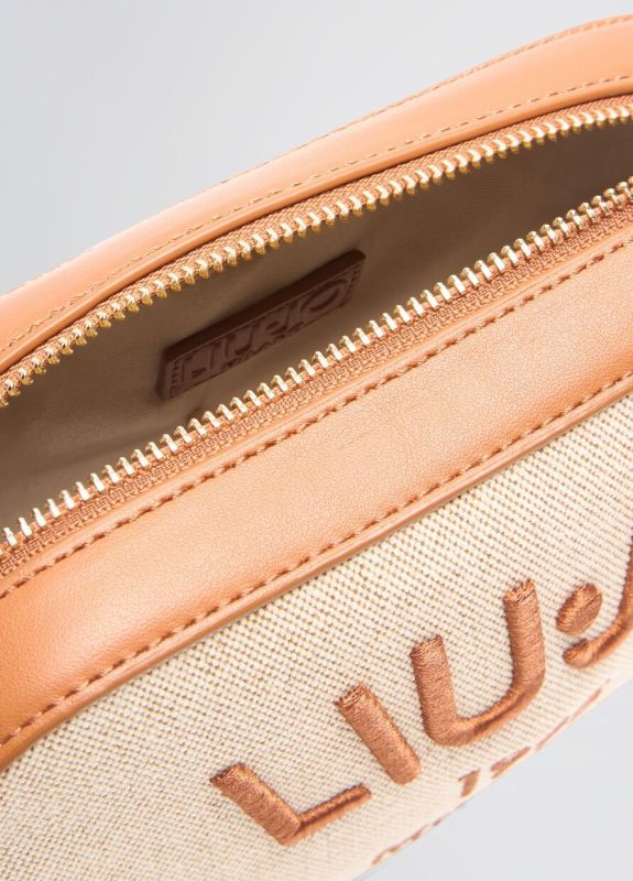 Liu Jo handtas camel/beige (AA5001T3136  camera case bran) - Stiletto Schoenen (Oudenaarde)