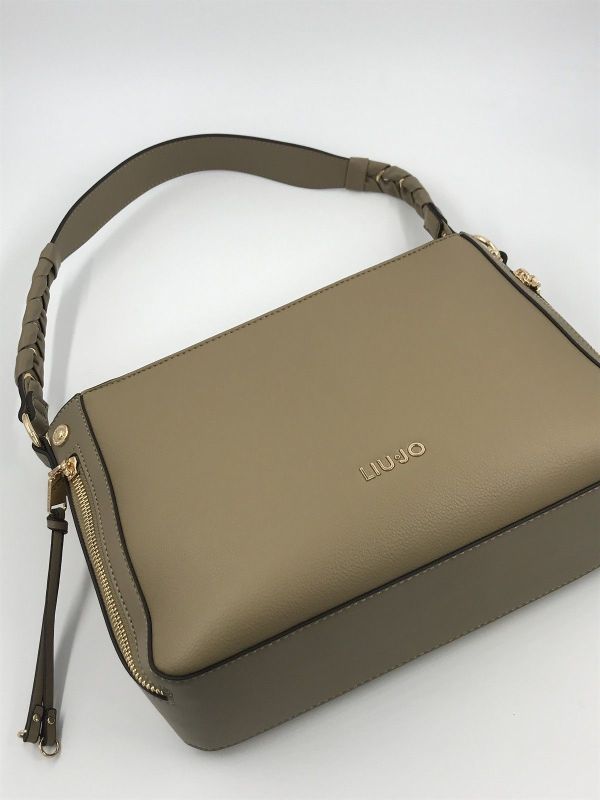 Liu Jo handtas camel (AA6038E1120 S hobo mud) - Stiletto Schoenen (Oudenaarde)