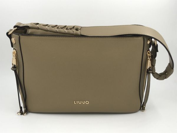 Liu Jo handtas camel (AA6038E1120 S hobo mud) - Stiletto Schoenen (Oudenaarde)
