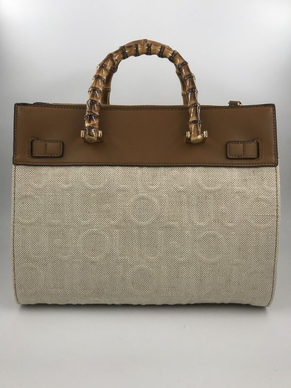 Liu Jo handtas camel (AA6086T381A tote naturale) - Stiletto Schoenen (Oudenaarde)