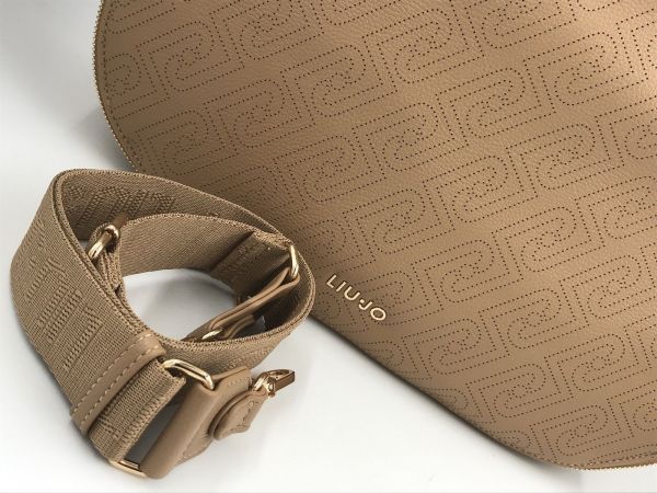 Liu Jo handtas camel (AA6134ES026 hobo cammello) - Stiletto Schoenen (Oudenaarde)