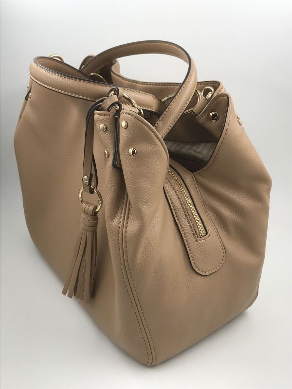 Liu Jo handtas camel (AA6185E1012 satchel cammello) - Stiletto Schoenen (Oudenaarde)