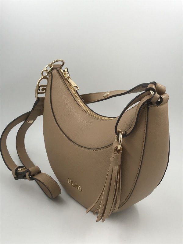 Liu Jo handtas camel (AA6186E1012 hobo cammello) - Stiletto Schoenen (Oudenaarde)