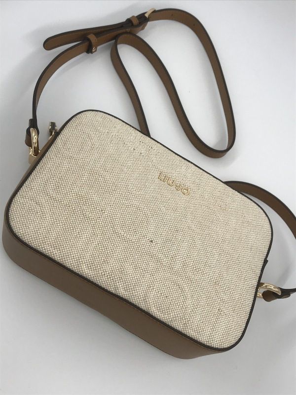 Liu Jo handtas camel (AA6211T381A camera case naturale) - Stiletto Schoenen (Oudenaarde)