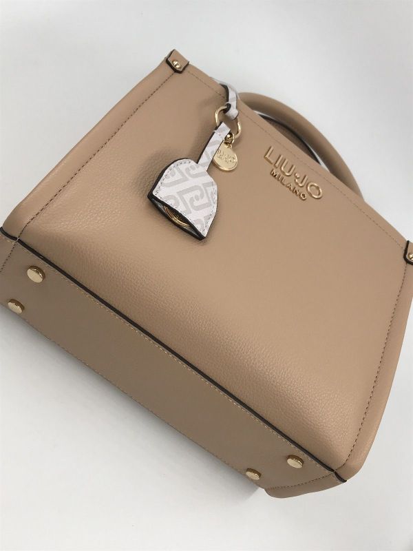 Liu Jo handtas caramel (AA6192E1012 tote dark cipria) - Stiletto Schoenen (Oudenaarde)