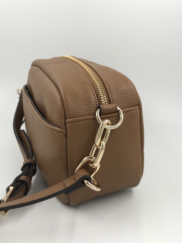 Liu Jo handtas caramel (AF6040ES039 81140 esc M camera case suède ) - Stiletto Schoenen (Oudenaarde)