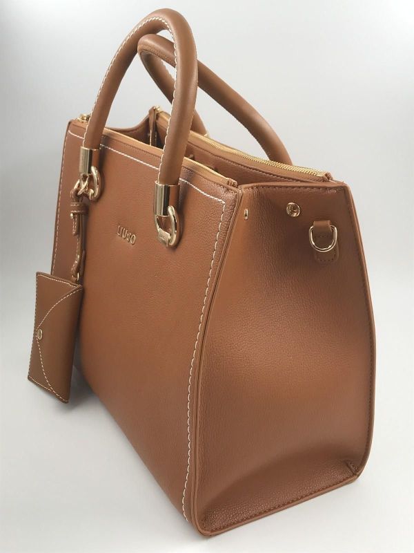 Liu Jo handtas cognac (AA5008E0058 satchel bran) - Stiletto Schoenen (Oudenaarde)