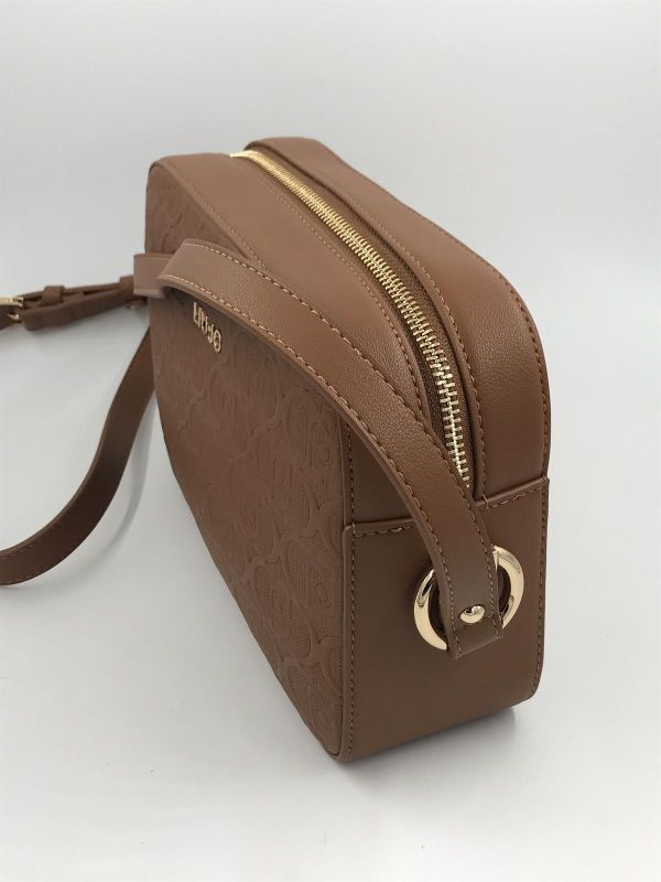 Liu Jo handtas cognac (AF4195E0538 camera case deer) - Stiletto Schoenen (Oudenaarde)